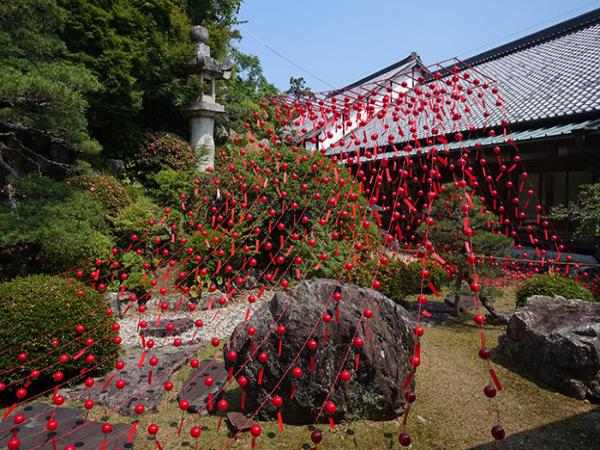 大庭園「赤富士風鈴」