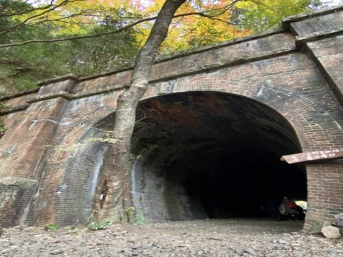 紅葉で彩り魅了する　愛岐トンネルウォーク＆解説付きで巡る国宝犬山城・城下町