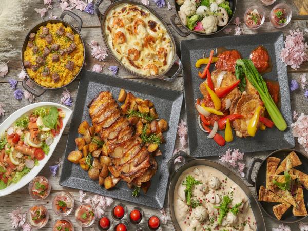 季節の味覚ビュッフェ ※写真はイメージです。